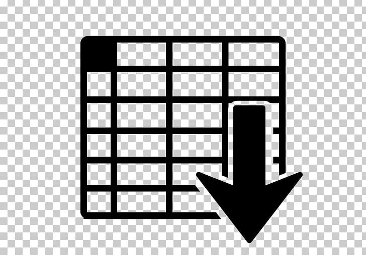 Spreadsheet Microsoft Excel Computer Icons Encapsulated PostScript PNG, Clipart, Angle, Area, Black, Black And White, Chart Free PNG Download