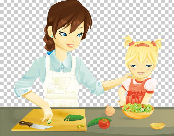 Cooking Mother Kitchen PNG, Clipart, Anime, Art, Baking, Cartoon, Chef Free  PNG Download