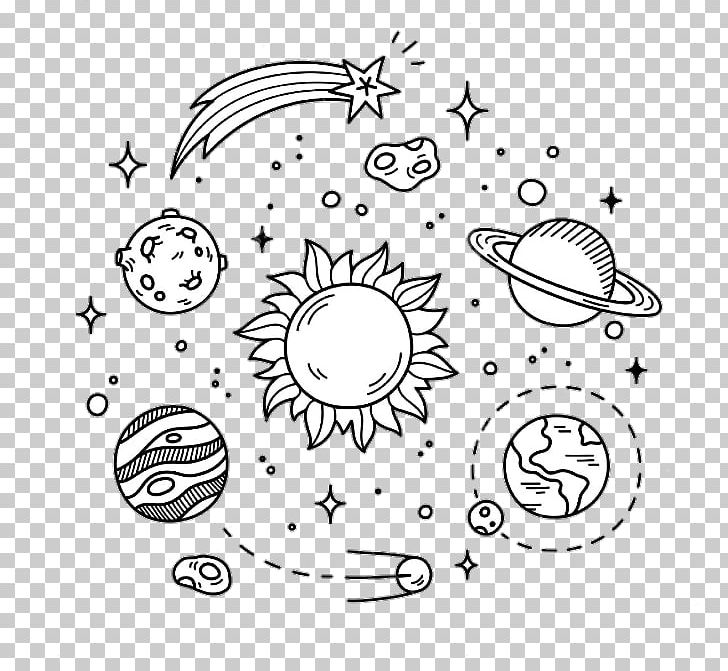 Drawing Planet Solar System Earth PNG, Clipart, Angle, Area, Art, Asteroid, Black Free PNG Download