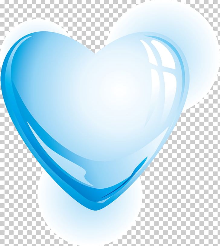 Euclidean Heart Water Drop PNG, Clipart, Azure, Blister, Blue, Blue Water Drops Vector Material, Color Free PNG Download