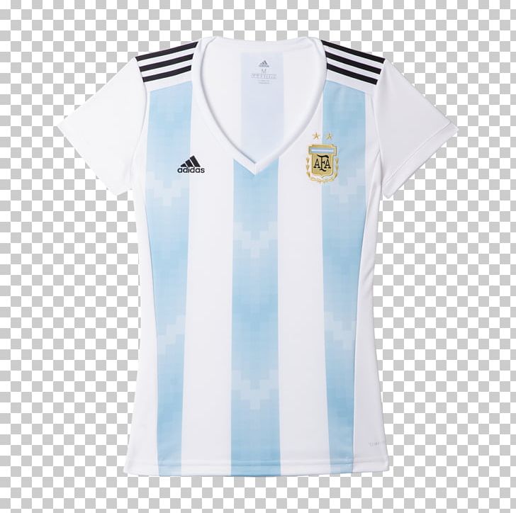 Argentina National Football Team T-shirt 2018 World Cup Adidas Jersey PNG, Clipart, 2018 World Cup, Active Shirt, Adidas, Argentina National Football Team, Blue Free PNG Download