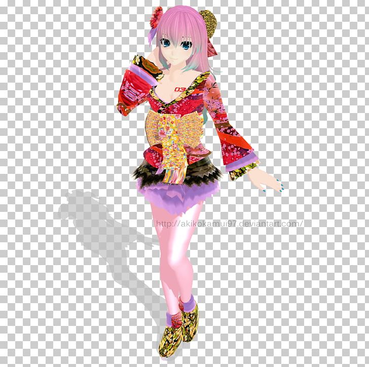 Megurine Luka Kimono Vocaloid MikuMikuDance Hatsune Miku: Project DIVA Extend PNG, Clipart, Barbie, Cosplay, Costume, Deviantart, Doll Free PNG Download