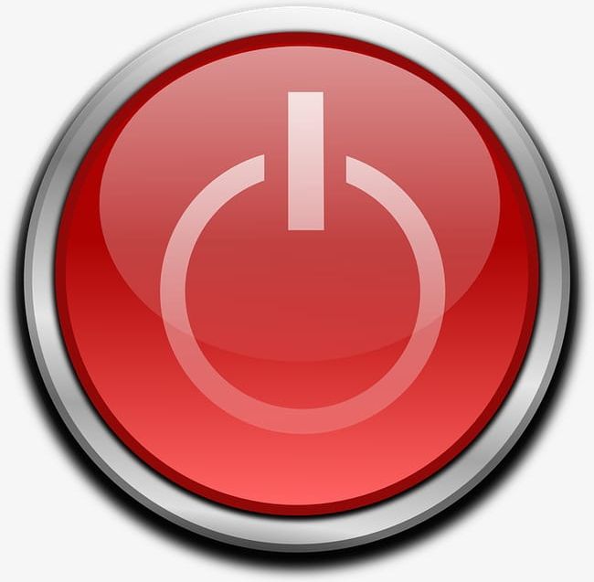 Red Power Button PNG, Clipart, Button, Button Clipart, Logo, Power, Power Button Free PNG Download