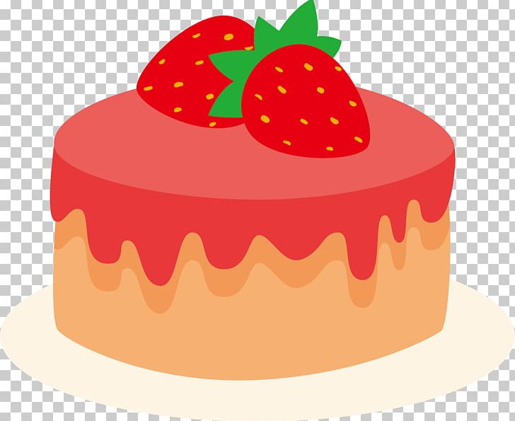 Strawberry Torte Cream Pudding PNG, Clipart, Adobe Illustrator, Aedmaasikas, Cake, Cake Decorating, Cuisine Free PNG Download
