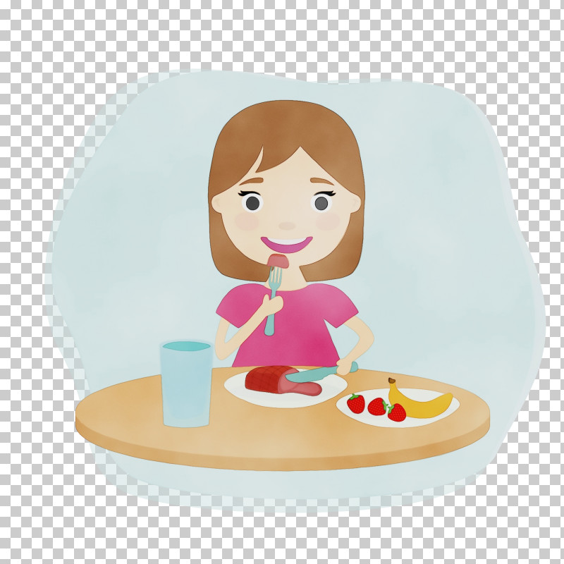 Cartoon Plate Tableware Eating Child PNG, Clipart, Cartoon, Child, Dishware, Eating, Meal Free PNG Download