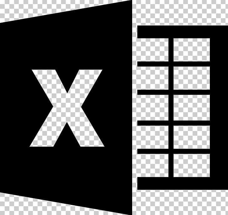 Microsoft Excel Microsoft Word PNG, Clipart, Angle, Black, Black And White, Brand, Computer Icons Free PNG Download
