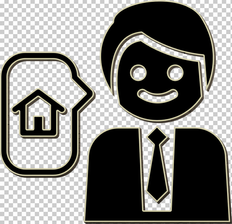 Real Estate Icon People Icon Real Estate Worker Icon PNG, Clipart, Apartment, Employment, Home, House, Housing Free PNG Download