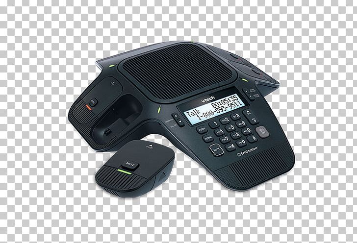Microphone VTech VCS704 Digital Enhanced Cordless Telecommunications Telephone Conference Call PNG, Clipart, Business Telephone System, Conference Call, Conference Phone, Corded Phone, Cordless Telephone Free PNG Download