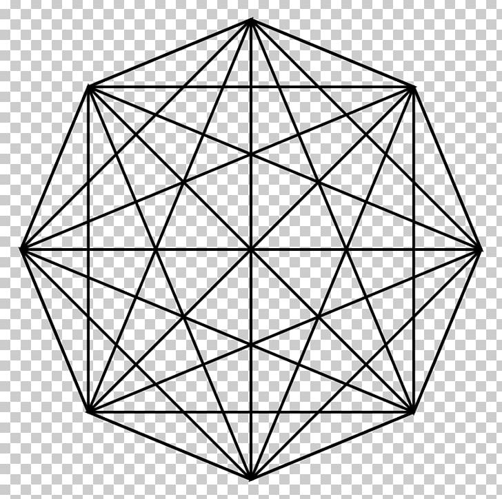 Octagon Triangle Geometry Edge PNG, Clipart, Angle, Area, Black And White, Circle, Complete Graph Free PNG Download