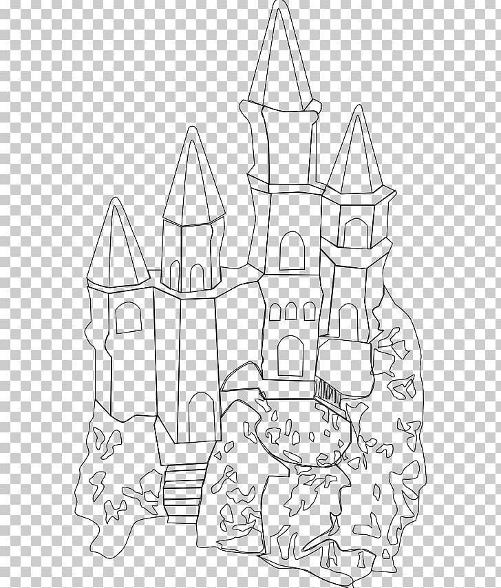 Castle PNG, Clipart, Angle, Area, Artwork, Black And White, Castle Free PNG Download