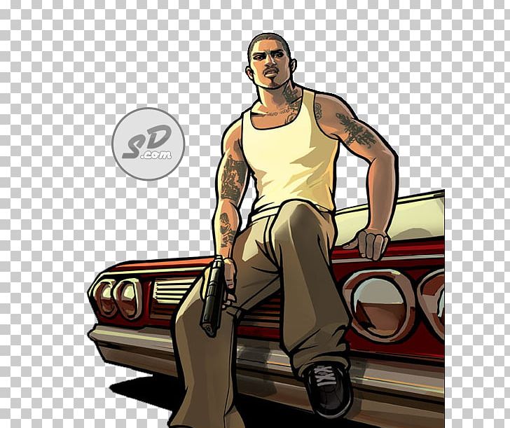 Grand Theft Auto: San Andreas Grand Theft Auto V Grand Theft Auto: Vice City Grand Theft Auto: The Ballad Of Gay Tony San Andreas Multiplayer PNG, Clipart, Arm, Carl Johnson, Cartoon, Chest, Fictional Character Free PNG Download