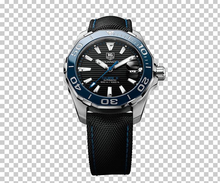 TAG Heuer Aquaracer Calibre 5 Automatic Watch PNG, Clipart, Automatic Watch, Blue, Brand, Diving Watch, Electric Blue Free PNG Download