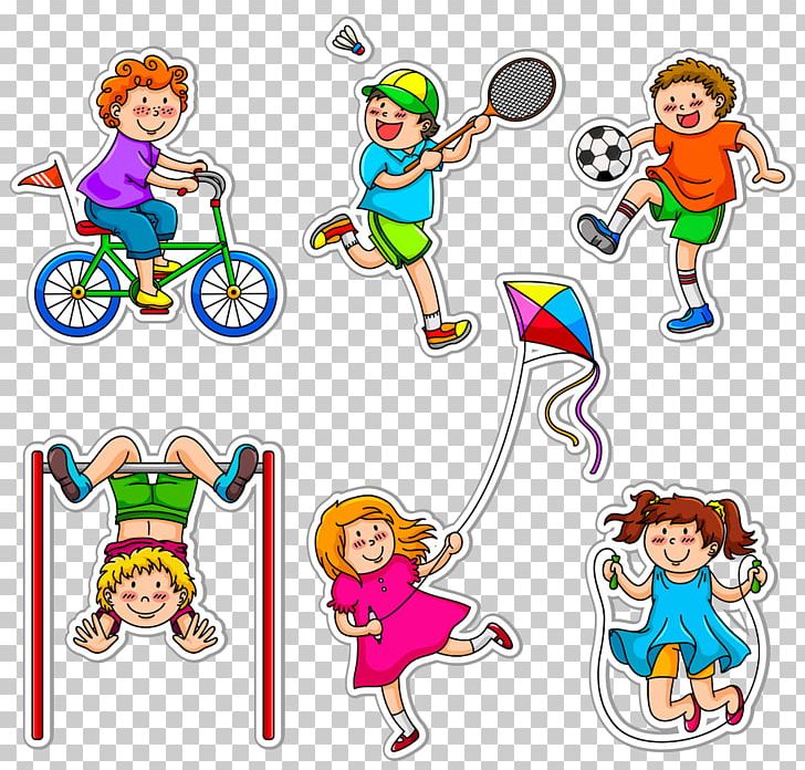 Physical Exercise Child Physical Fitness Stretching PNG, Clipart, Badminton, Cartoon, Children, Childrens Day, Cycle Free PNG Download