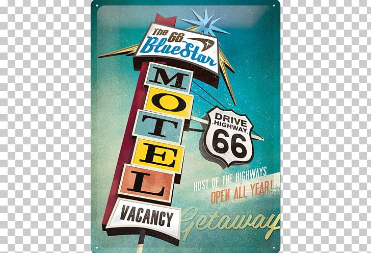U.S. Route 66 Santa Monica Motel Nostalgia Art PNG, Clipart, Advertising, Art, Banner, Bar, Brand Free PNG Download