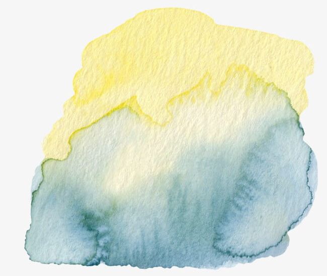 Yellow And Blue Watercolor Effect PNG, Clipart, Blue Clipart, Diffuse, Drawing, Drawing Diffuse, Drawing Ink Free PNG Download