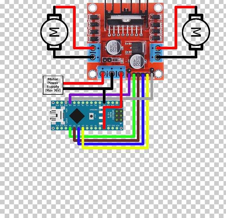 Microcontroller Arduino Electric Motor DC Motor Electronic Circuit PNG, Clipart, Angle, Arduino, Arduino Nano, Area, Circuit Component Free PNG Download