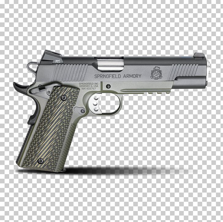 Springfield Armory M1911 Pistol .45 ACP Handgun PNG, Clipart, 10mm Auto, 45 Acp, 919mm Parabellum, Acp, Air Gun Free PNG Download