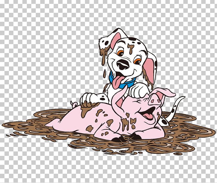 Dalmatian Dog Domestic Pig Puppy Iron-on PNG, Clipart, Animals, Carnivoran, Cartoon, Cartoon Character, Cartoon Dog Free PNG Download