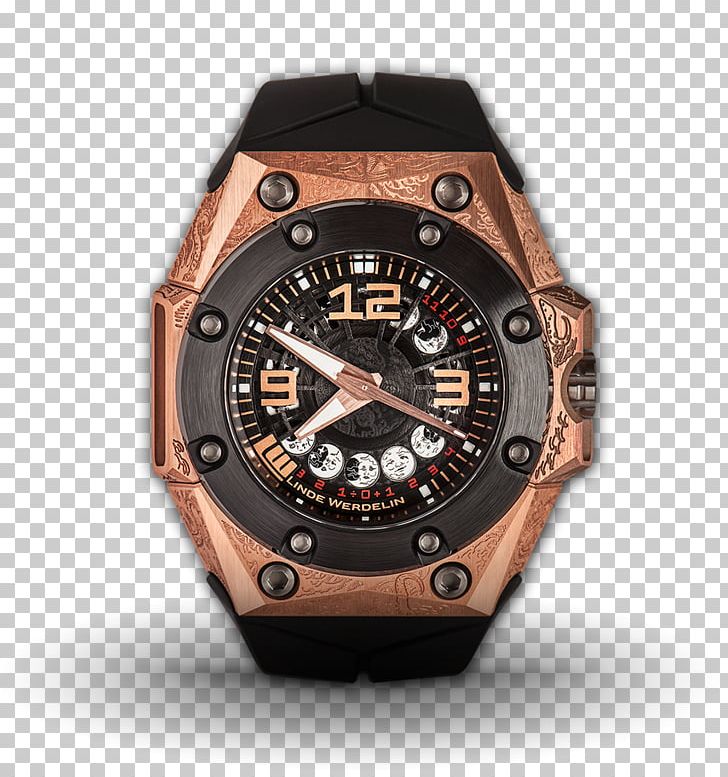 Watch Linde Werdelin Complication Omega SA Brand PNG, Clipart, Accessories, Brand, Brown, Clothing Accessories, Complication Free PNG Download