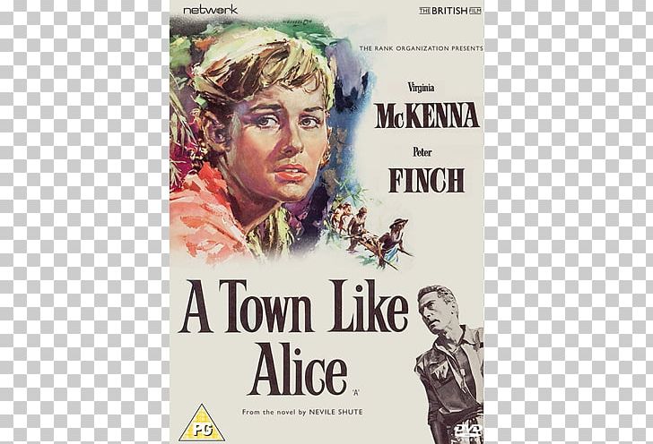 A Town Like Alice Virginia McKenna Jean Paget Book DVD PNG, Clipart, Advertising, Album Cover, Book, Bryan Brown, Dirk Bogarde Free PNG Download