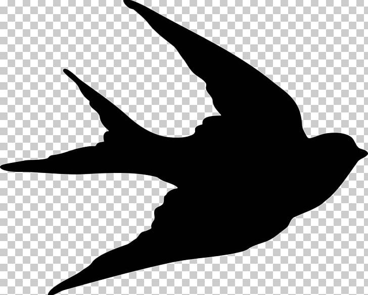 Bird Sparrow Swallow Silhouette PNG, Clipart, Animals, Beak, Bird, Black And White, Clip Art Free PNG Download