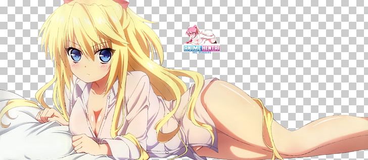 Blond Anime Mangaka Hime Cut Long Hair PNG, Clipart, Absolute Duo, Anime, Anime Render, Arm, Artwork Free PNG Download