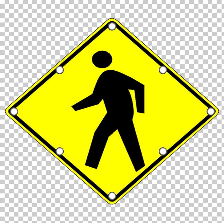 Pedestrian Crossing Warning Sign Traffic Sign Manual On Uniform Traffic Control Devices PNG, Clipart, Angle, Area, Bicycle, Crosswalk, Driving Free PNG Download