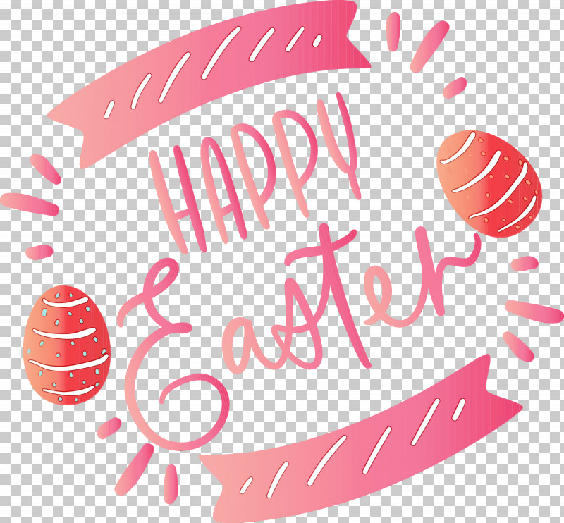 Pink Text Font Label Logo PNG, Clipart, Easter Day, Easter Sunday, Happy Easter, Label, Logo Free PNG Download