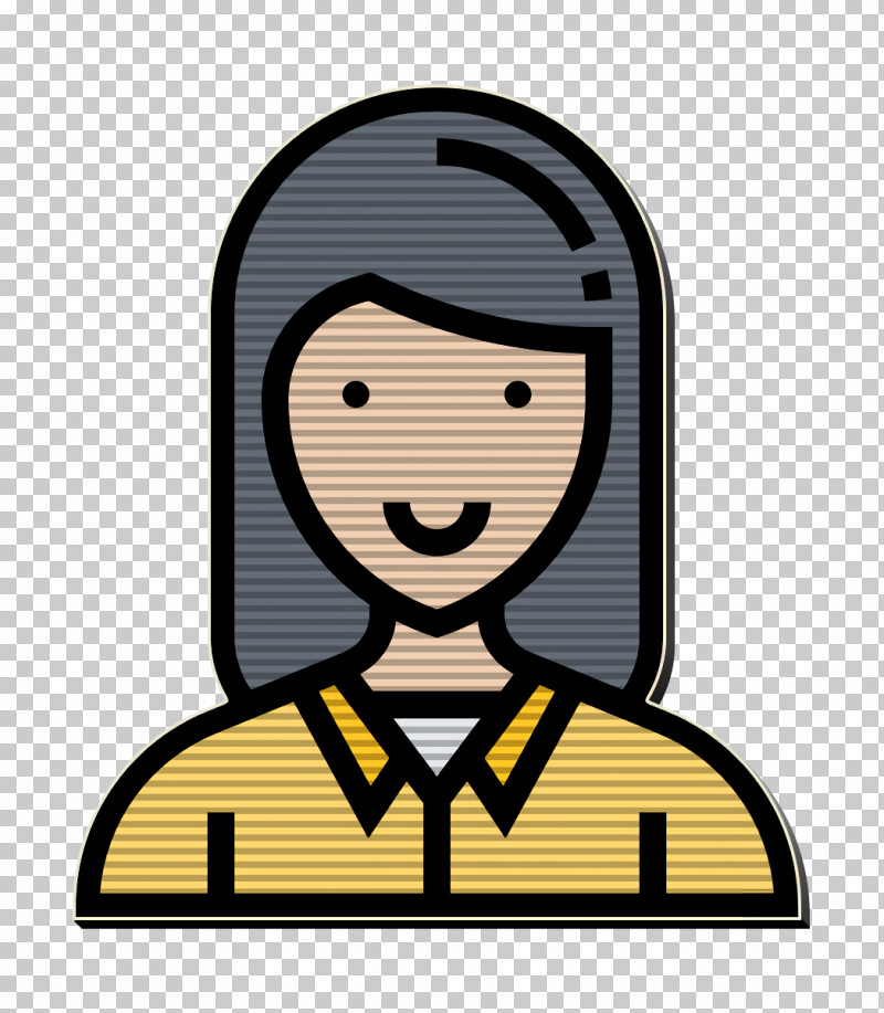 Staff Icon Careers Women Icon Employee Icon PNG, Clipart, Careers Women Icon, Cartoon, Employee Icon, Line, Smile Free PNG Download