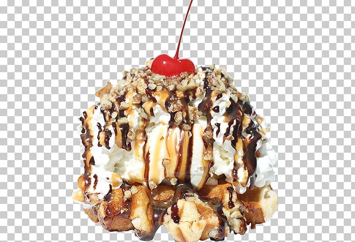 Sundae Ice Cream Belgian Waffle PNG, Clipart, American Food, Birthday Cake, Butter, Butter Cake, Butterscotch Free PNG Download