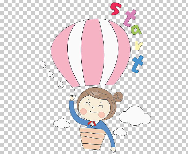 Hot Air Balloon Girl PNG, Clipart, Air Balloon, Art, Baby Girl, Balloon, Balloon Cartoon Free PNG Download