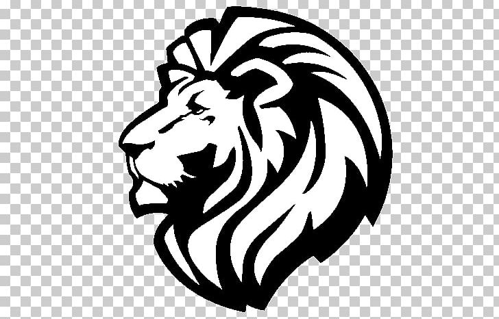 Temple Baptist Academy Lion Logo Drawing PNG, Clipart, Animals, Art, Artwork, Big Cats, Black Free PNG Download