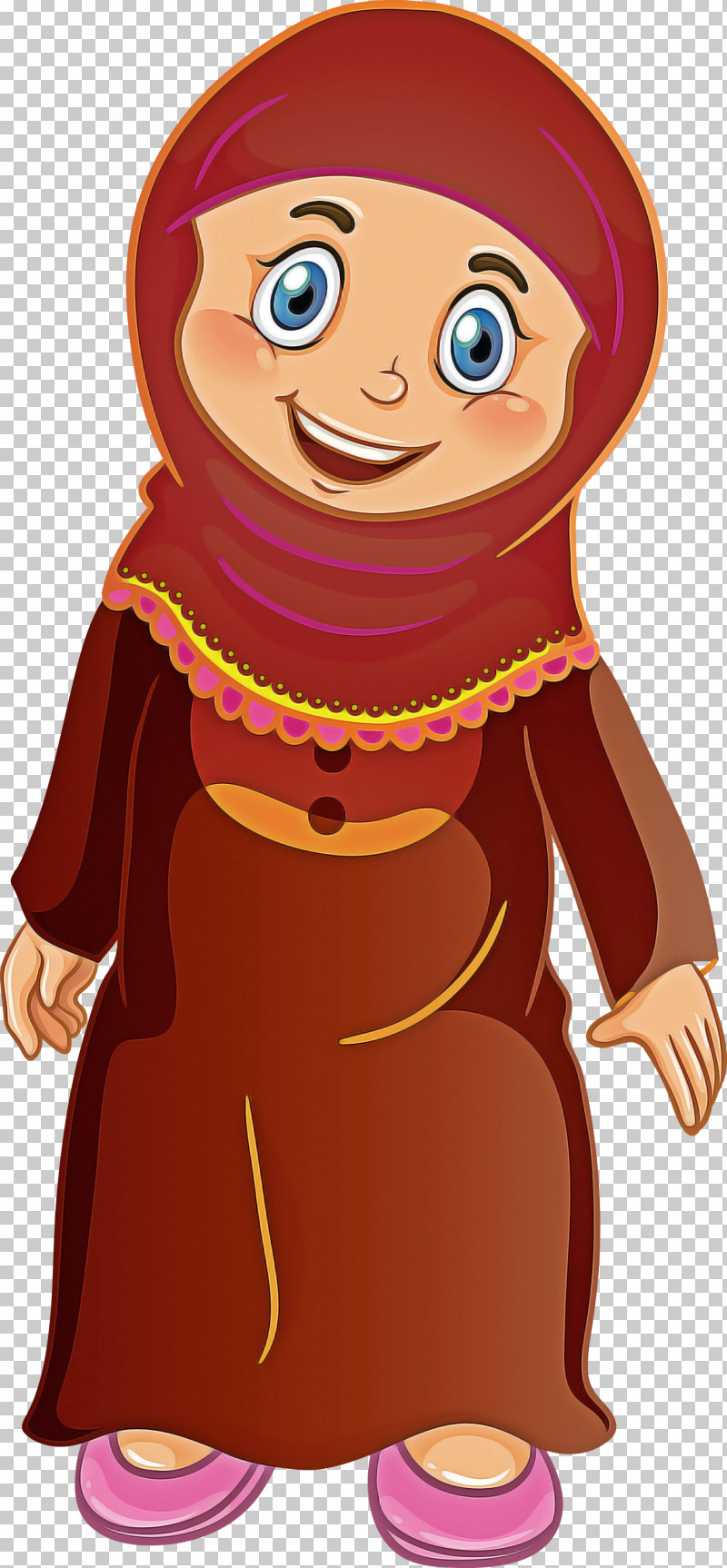 Muslim People PNG, Clipart, Animation, Cartoon, Gesture, Muslim People, Smile Free PNG Download
