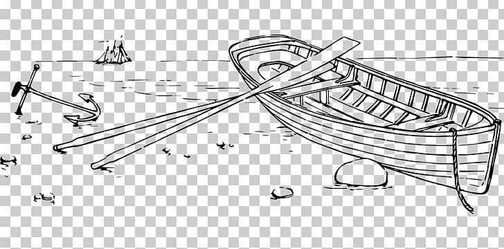 Boat Drawing Rowing PNG, Clipart, Angle, Auto Part, Black And White, Boat, Download Free PNG Download