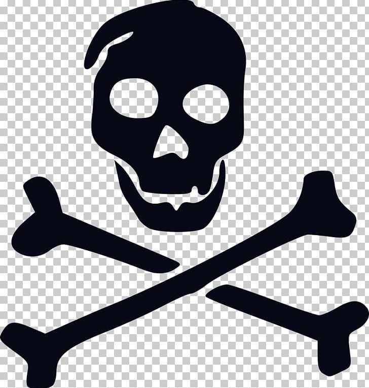 Jolly Roger Pirate Skull And Crossbones Flag PNG, Clipart, Black And White, Bone, Bones, Flag, Human Behavior Free PNG Download