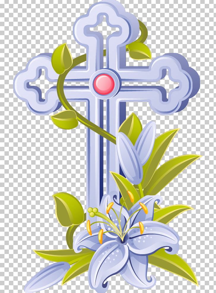 Easter Lily Christian Cross PNG, Clipart, Branch, Christianity, Cross, Crucifixion Of Jesus, Cut Flowers Free PNG Download