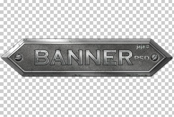 Metal Banner Desktop PNG, Clipart, Art, Automotive Exterior, Banner, Brand, Brushed Metal Free PNG Download