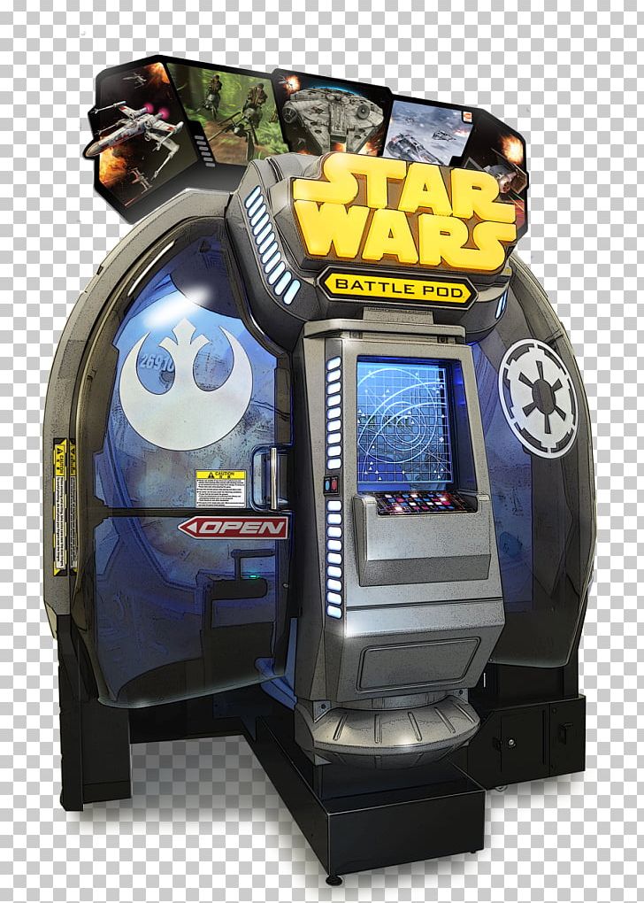 Star Wars Battle Pod Star Wars Trilogy Arcade New York Comic Con Arcade Game PNG, Clipart, Amusement Arcade, Arcade Cabinet, Arcade Game, Bandai Namco Entertainment, Battlefield 1 Free PNG Download