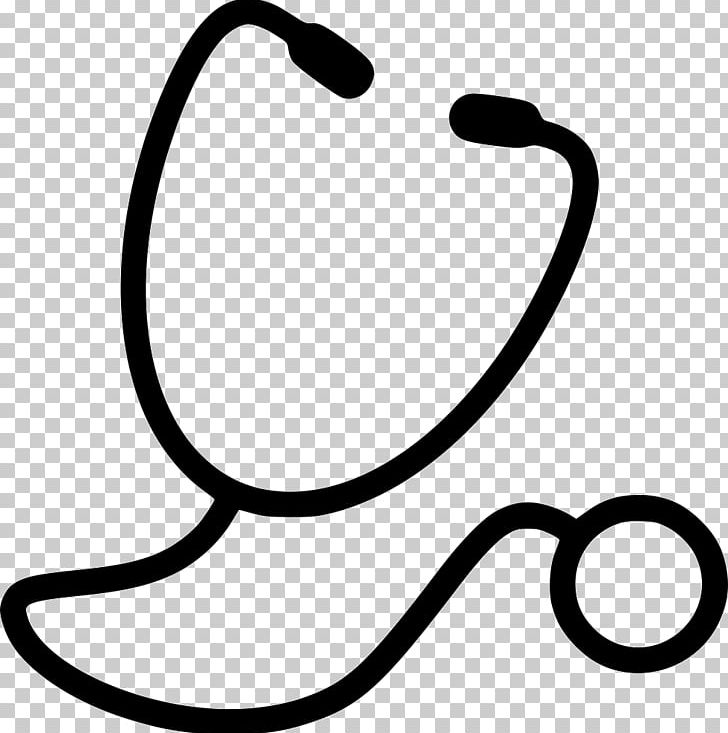Stethoscope Medicine Computer Icons PNG, Clipart, Area, Black, Black And White, Circle, Computer Icons Free PNG Download