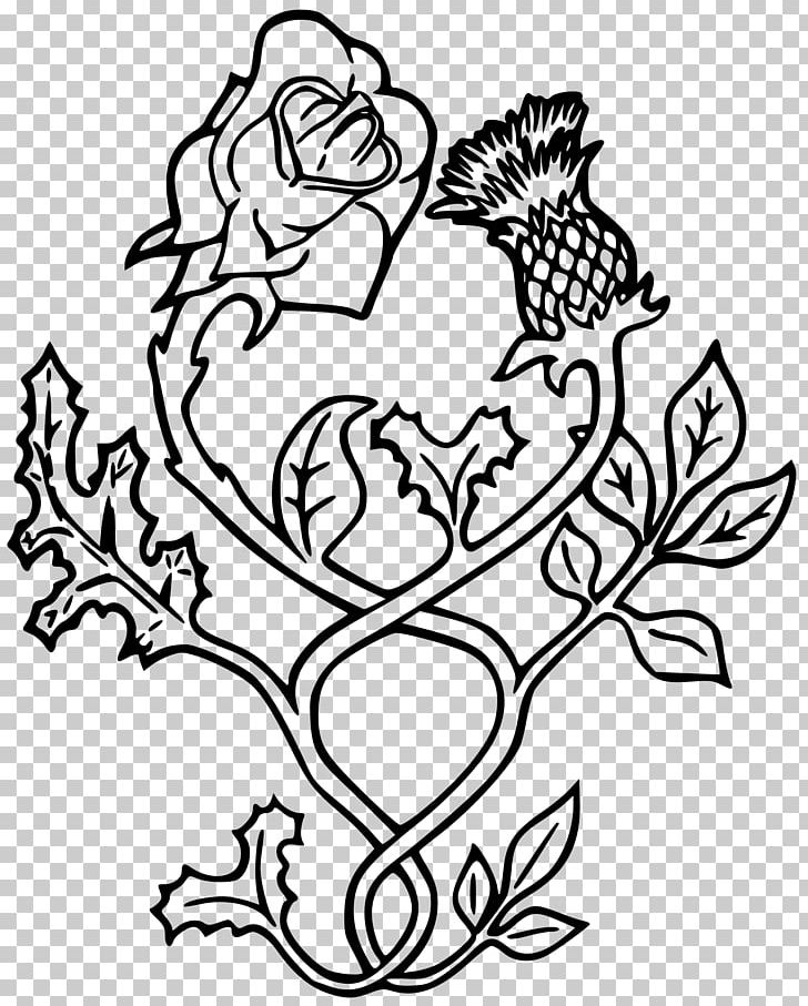 Creeping Thistle Scotland Tattoo Flower PNG, Clipart, Artwork, Black And White, Branch, Color, Drawing Free PNG Download