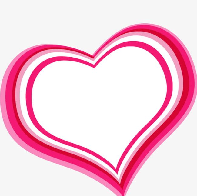 Pink Heart-shaped Border PNG, Clipart, Border, Border Clipart