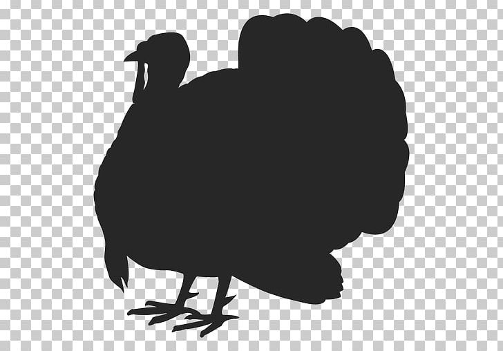 Turkey Meat Jerky Silhouette PNG, Clipart, Beak, Bird, Black And White, Chicken, Domesticated Turkey Free PNG Download