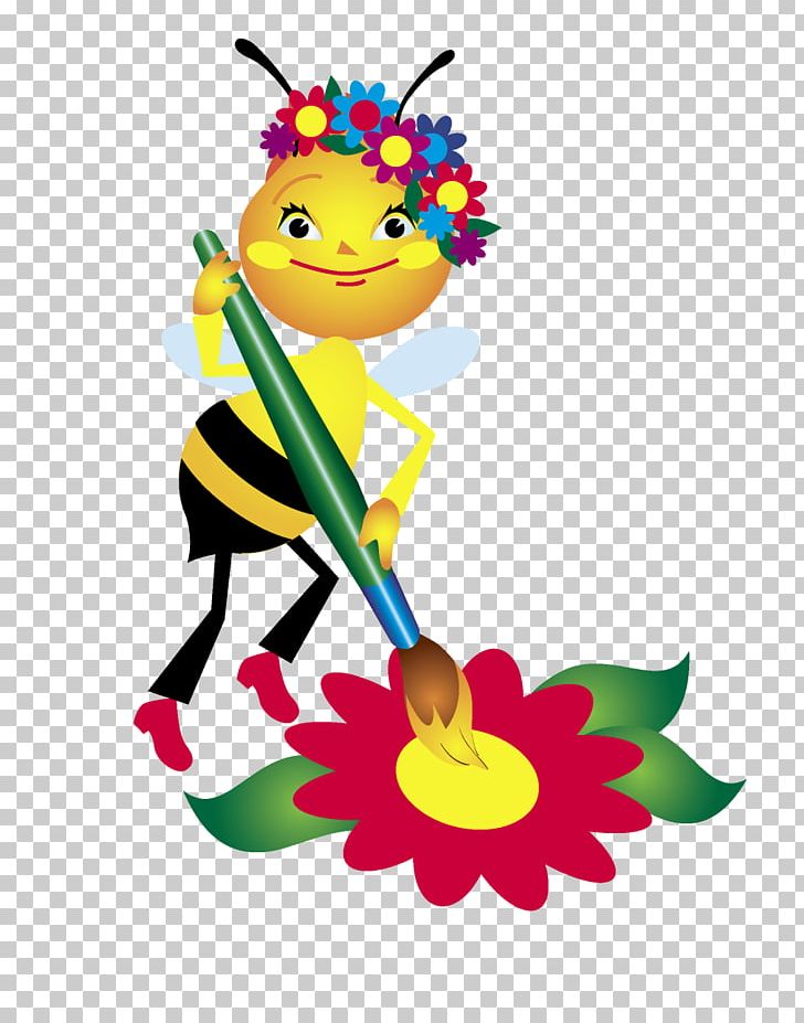 Bee Honey PNG, Clipart, Art, Bee, Blog, Cut Flowers, Fictional Character Free PNG Download