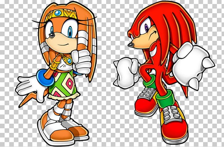 Amy And Tails And Tikal