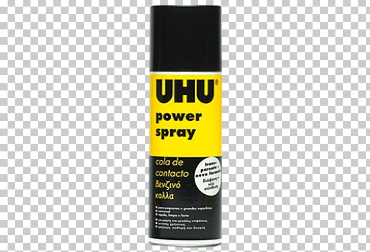 Personal Lubricants & Creams Yellow UHU Power Spray Product PNG, Clipart, Computer Hardware, Hardware, Lubricant, Others, Personal Lubricants Creams Free PNG Download
