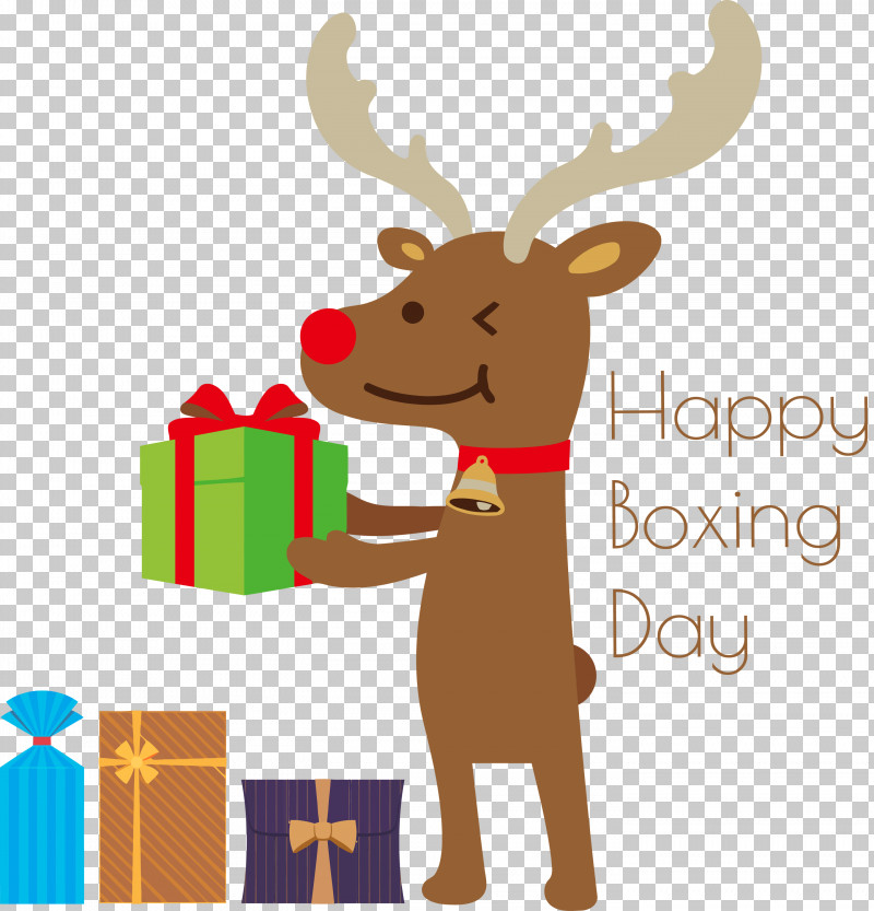 Happy Boxing Day Boxing Day PNG, Clipart, Boxing Day, Deer, Fawn, Happy Boxing Day, Moose Free PNG Download