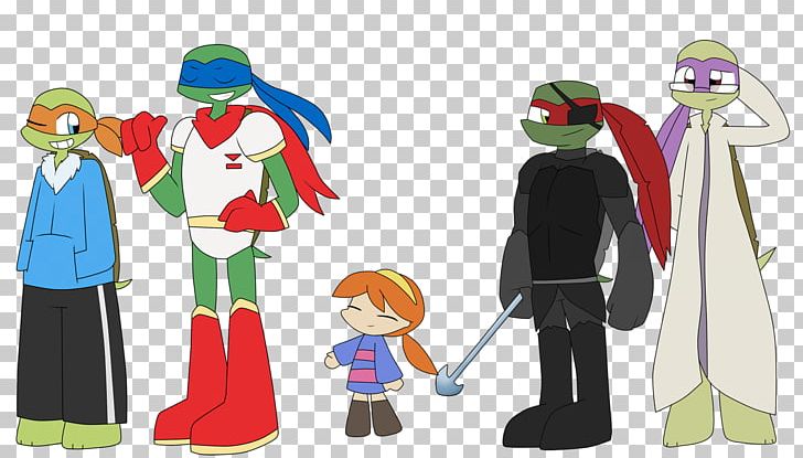 Leonardo Raphael Undertale Splinter Teenage Mutant Ninja Turtles PNG, Clipart, Art, Cartoon, Character, Costume, Deviantart Free PNG Download