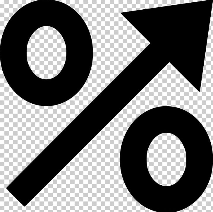 Interest Rate Computer Icons Point Of Interest PNG, Clipart, Angle, Annual Percentage Rate, Area, Arrow, Black And White Free PNG Download