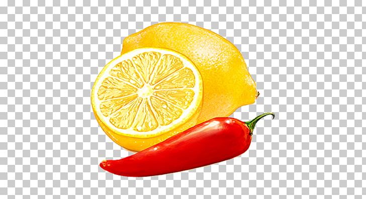 Lemon Chili Pepper Chili Con Carne Vegetarian Cuisine Tangelo PNG, Clipart, Bell , Capsicum, Cayenne, Cayenne Pepper, Chili Con Carne Free PNG Download