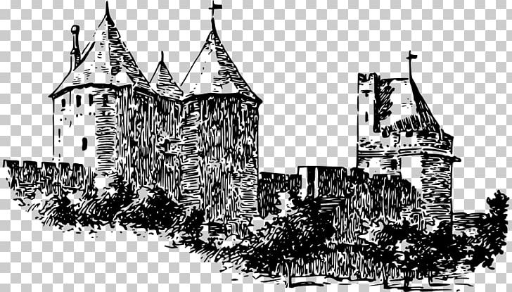 Woodcut Woodblock Printing Fortification Castle PNG, Clipart, Building, Building Vector, Carcassonne, Castle, Chateau Free PNG Download